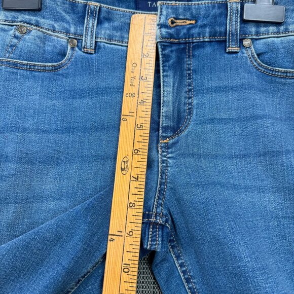 Talbots Womens Simply Flattering 5-Pocket Straight Leg Demin Jeans Size 2P - Picture 10 of 13